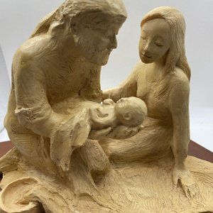 Hallmark Matt Kesler Holy Family Night Figurine Nativity Christmas